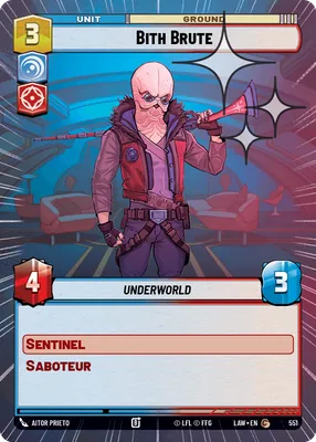 Bith Brute — Hyperspace Foil