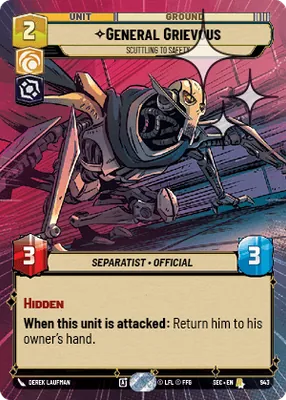 General Grievous — Hyperspace Foil