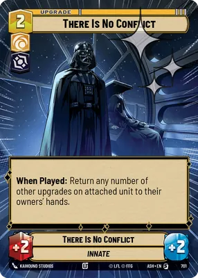 There Is No Conflict — Hyperspace Foil