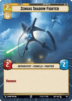 Zenuas Shadow Fighter — Hyperspace