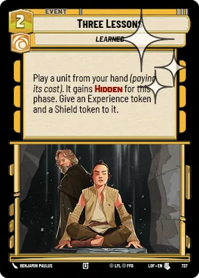 Three Lessons — Standard Foil