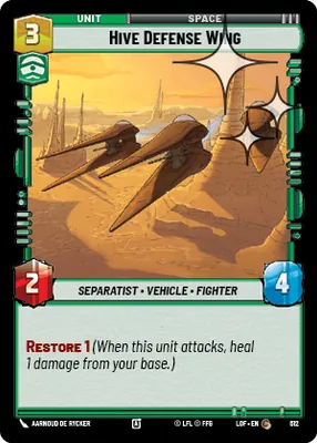 Hive Defense Wing — Standard Foil