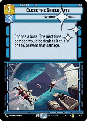 Close the Shield Gate — Standard Foil