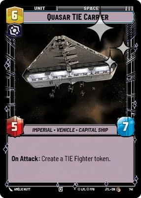 Quasar TIE Carrier — Standard Foil