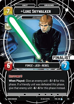 Luke Skywalker — RQ Finalist
