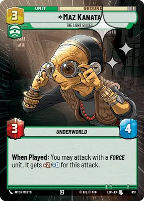 Maz Kanata — Hyperspace Foil