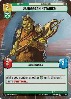 Gamorrean Retainer — Hyperspace