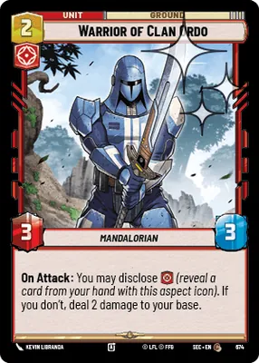 Warrior of Clan Ordo — Standard Foil