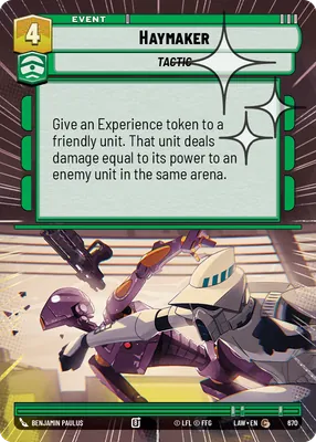 Haymaker — Hyperspace Foil