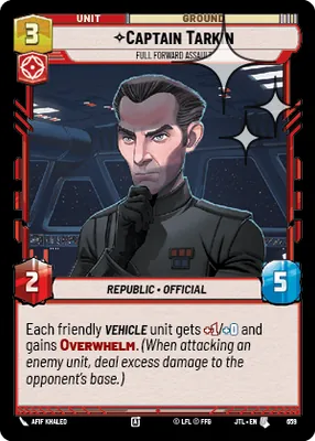 Captain Tarkin — Standard Foil