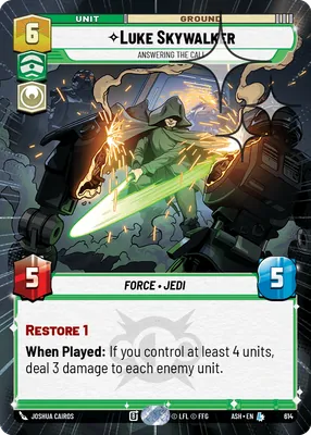 Luke Skywalker — Hyperspace Foil