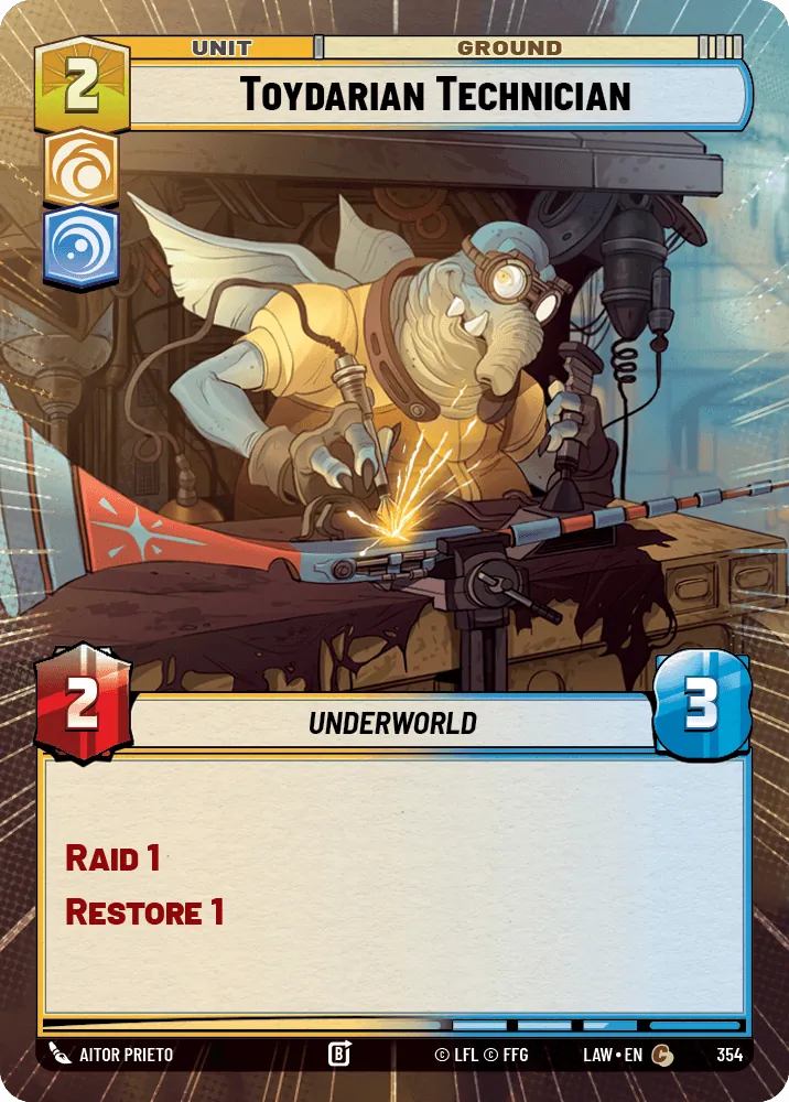 Toydarian Technician — Hyperspace