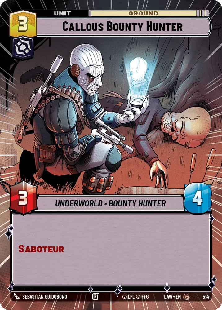 Callous Bounty Hunter — Hyperspace