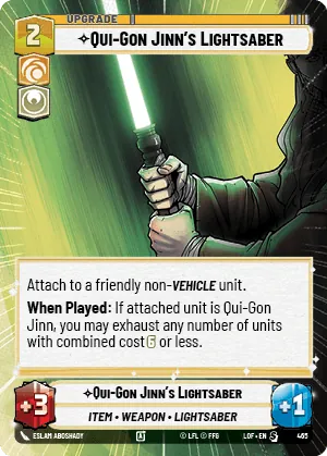 Qui-Gon Jinn's Lightsaber — Hyperspace
