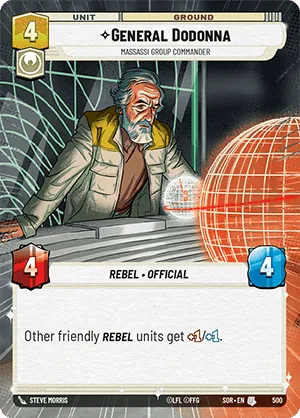 General Dodonna — Hyperspace