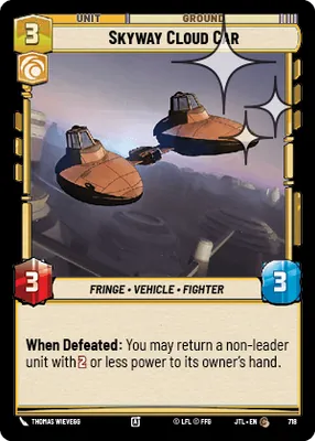Skyway Cloud Car — Standard Foil