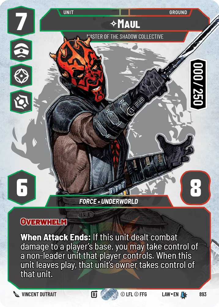 Maul — Serialized Prestige