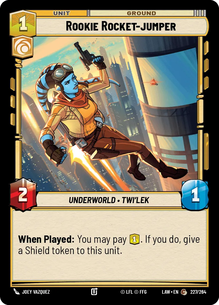 Rookie Rocket-jumper
