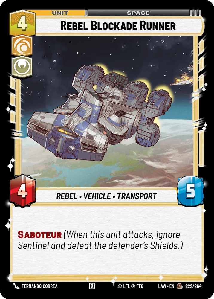 Rebel Blockade Runner