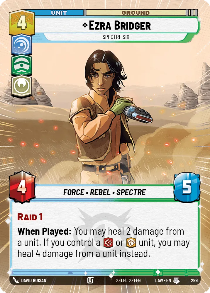Ezra Bridger — Hyperspace