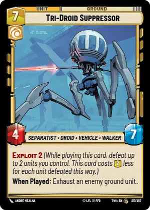 Tri-Droid Suppressor
