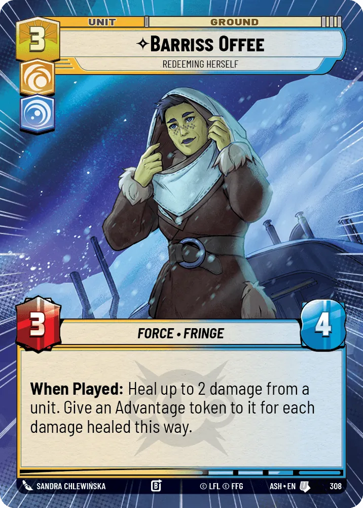 Barriss Offee — Hyperspace