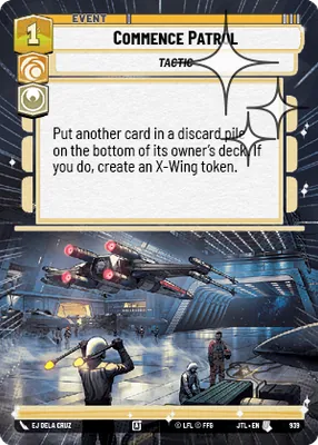 Commence Patrol — Hyperspace Foil