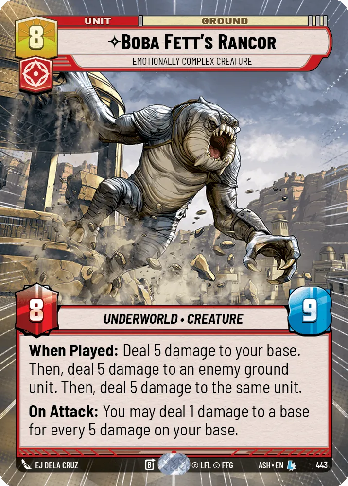 Boba Fett's Rancor — Hyperspace