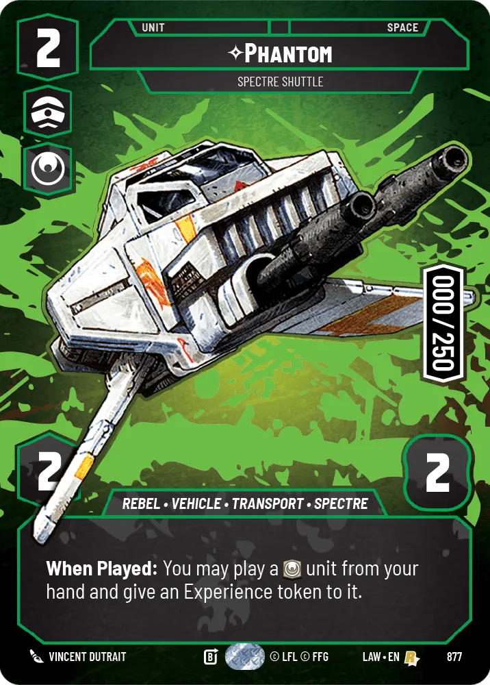 Phantom — Serialized Prestige
