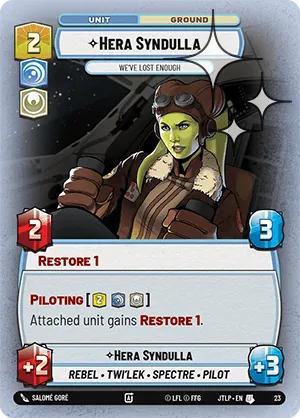 Hera Syndulla — Weekly Play Foil