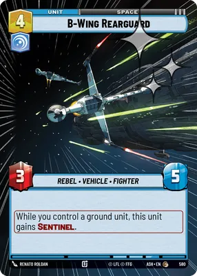 B-Wing Rearguard — Hyperspace Foil