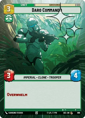 Daro Commando — Hyperspace Foil