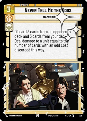 Never Tell Me the Odds — Standard Foil