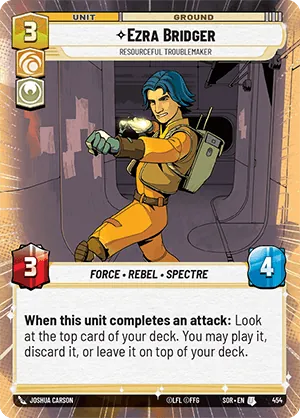 Ezra Bridger — Hyperspace