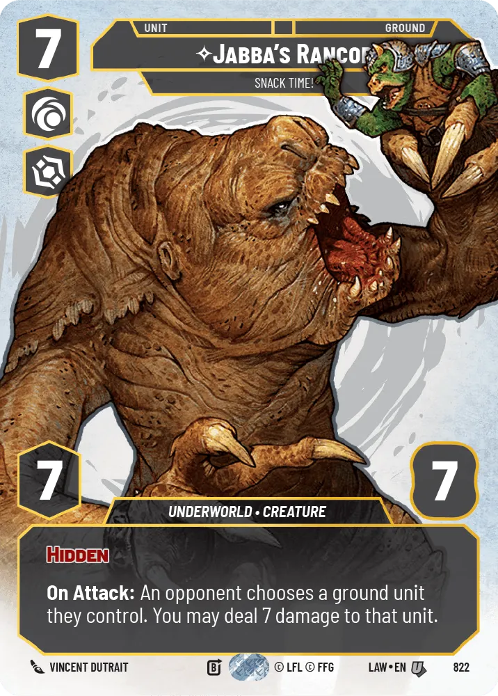 Jabba's Rancor — Standard Prestige