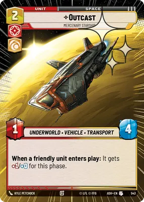 Outcast — Hyperspace Foil