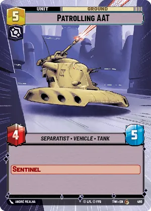 Patrolling AAT — Hyperspace