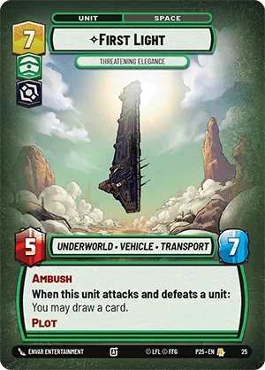 First Light — SS Participation