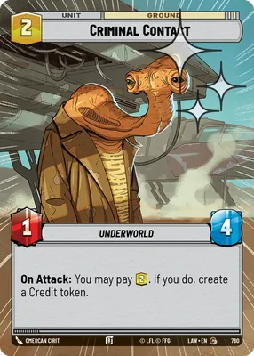 Criminal Contact — Hyperspace Foil