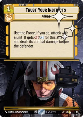 Trust Your Instincts — Hyperspace Foil