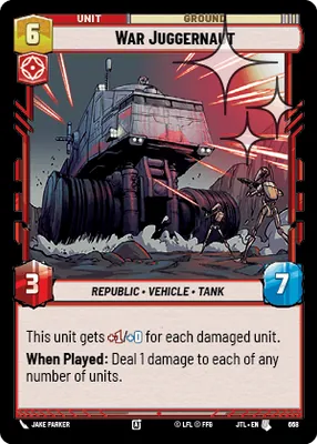 War Juggernaut — Standard Foil