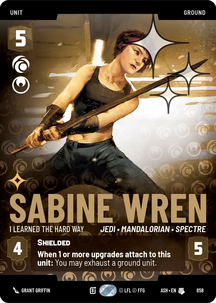 Sabine Wren — Foil Prestige
