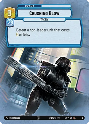 Crushing Blow — Weekly Play