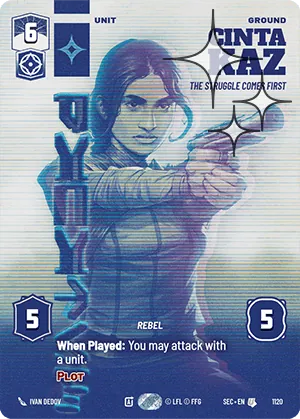 Cinta Kaz — Foil Prestige