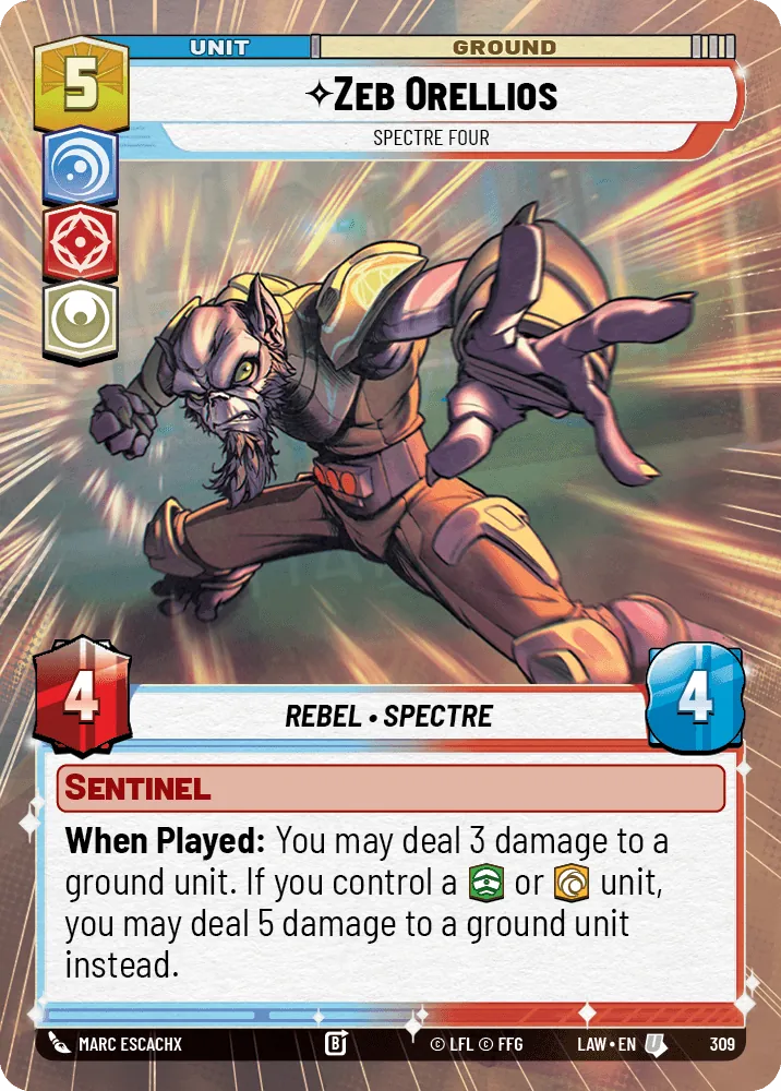 Zeb Orellios — Hyperspace