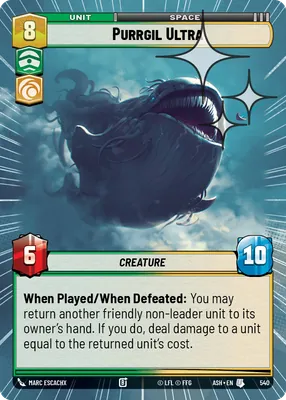 Purrgil Ultra — Hyperspace Foil