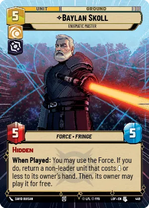 Baylan Skoll — Hyperspace