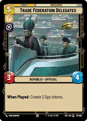 Trade Federation Delegates