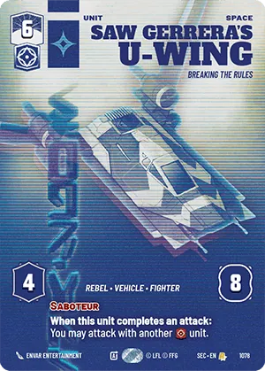 Saw Gerrera's U-Wing — Standard Prestige
