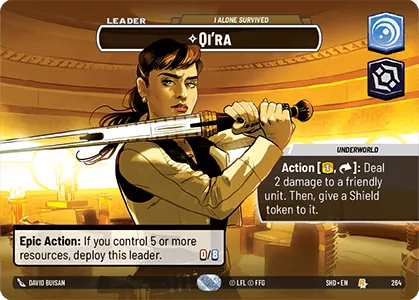 Qi'ra — Showcase